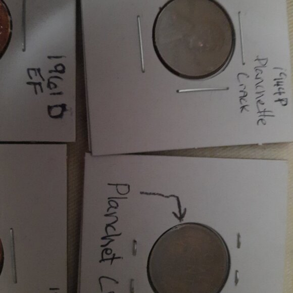 2 error pennies with mixed lot of flips - Picture 7 of 9